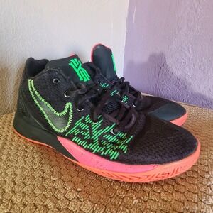Nike Kyrie Flytrap 2 Mens Basketball Shoes Black Green Pink AO4436-003 Size 5.5
